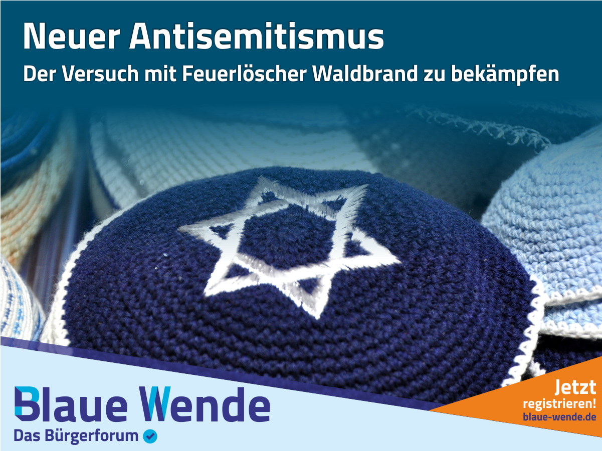 Frauke Petry: Antisemitismusbeauftragter – Feuerlöscher gegen Waldbrand