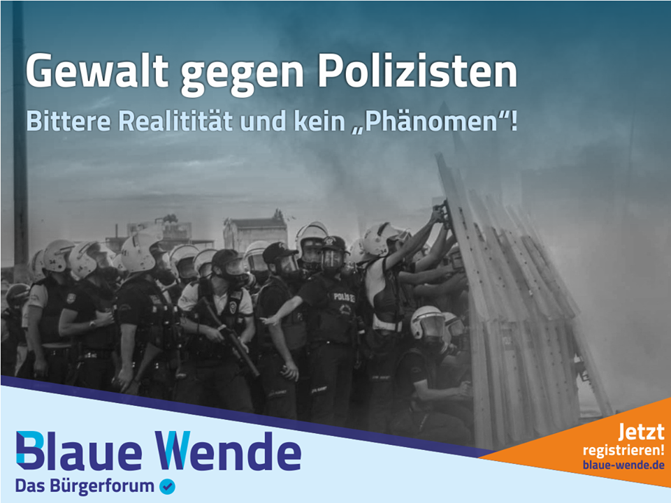 Gewalt gegen Polizisten – bittere Realität, kein „Phänomen“