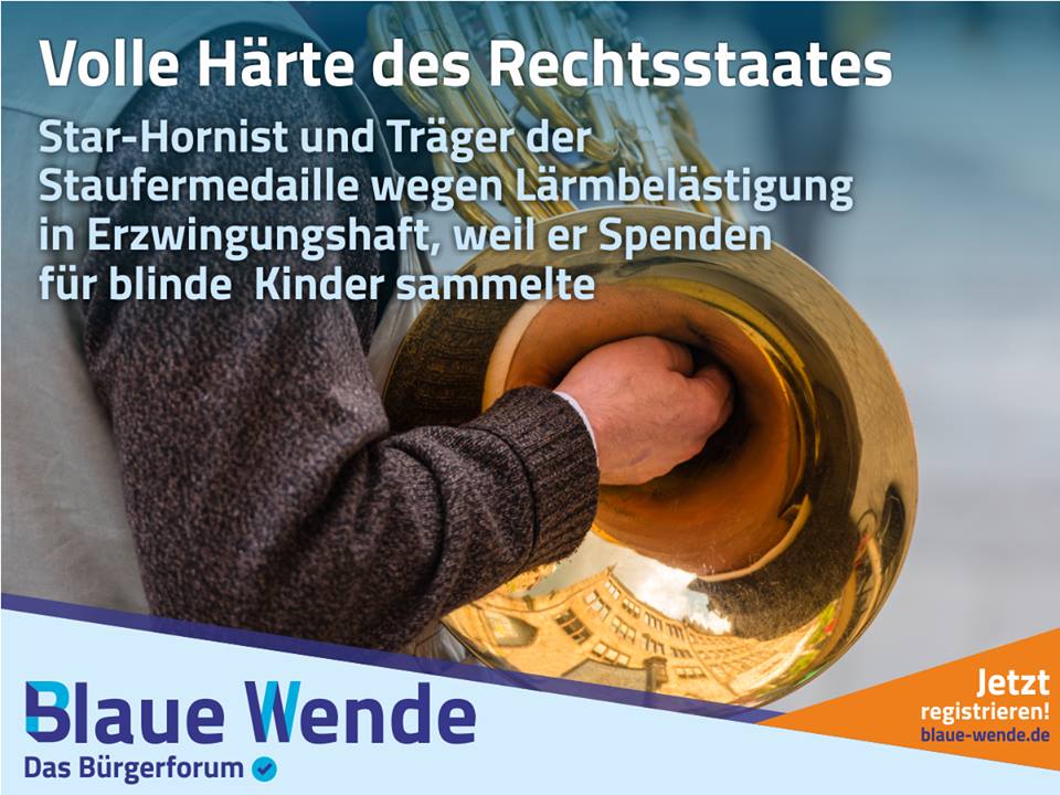 Die volle Härte des Rechtsstaates…