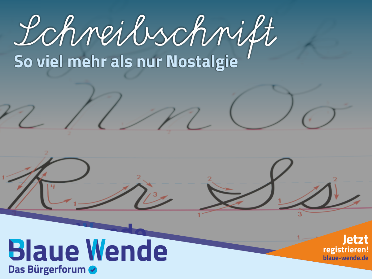 Schreibschrift erleichtert das Lernen