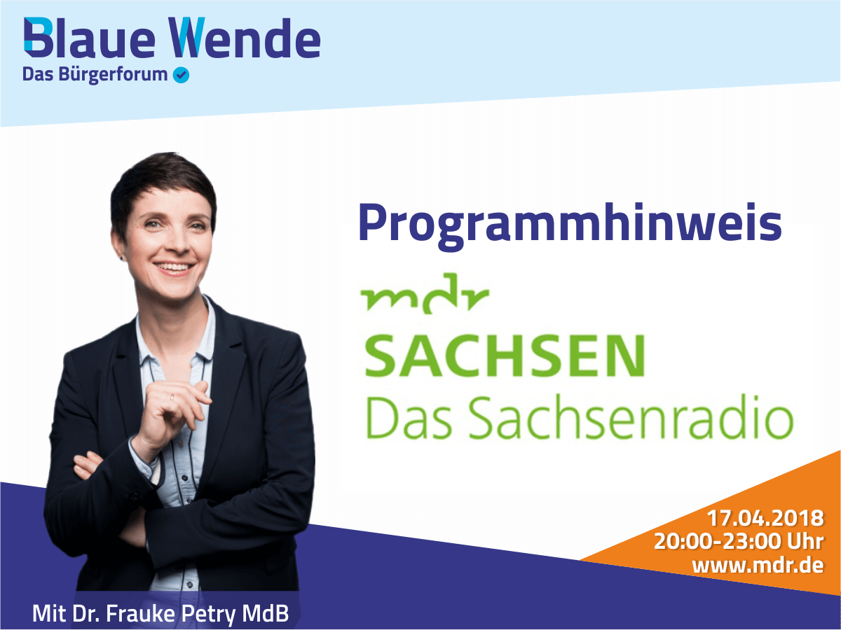 Frauke Petry – Radiogast im MDR