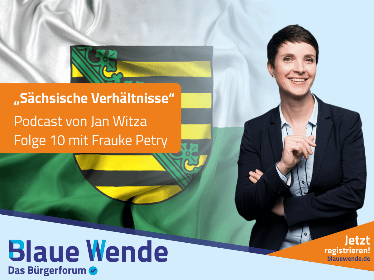 Frauke Petry im Gespräch mit Jan Witza