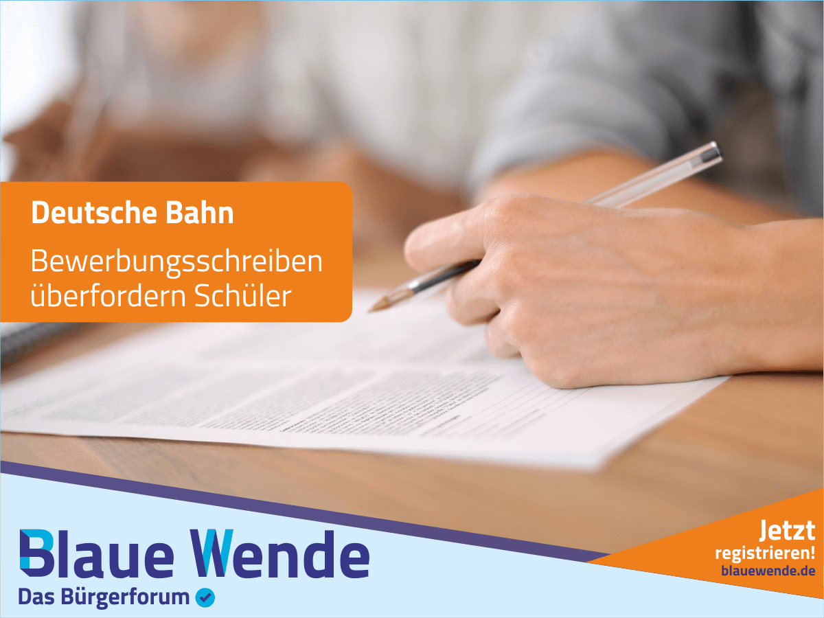Deutsche Bahn – Verzicht auf Bewerbungsschreiben ist Signal an Leistungsverweigerer