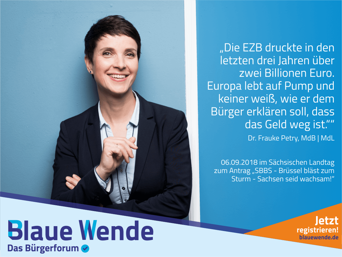 Aktuellen Debatte mit dem Thema „SBBS – Brüssel bläst zum Sturm – Sachsen, seid wachsam!“
