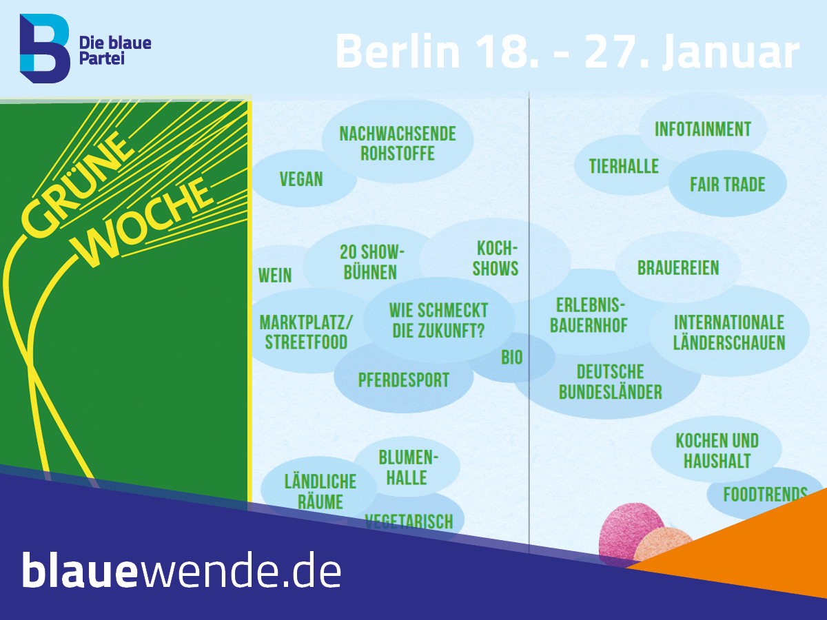 „Ein Tag auf der Grünen Woche in Berlin“