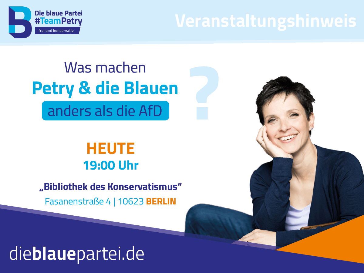 Frauke Petry heute in Berlin