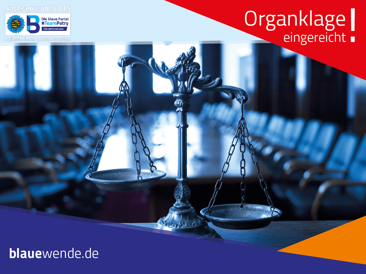 Organklage der Bundestagsabgeordneten Dr. Frauke Petry und Mario Mieruch