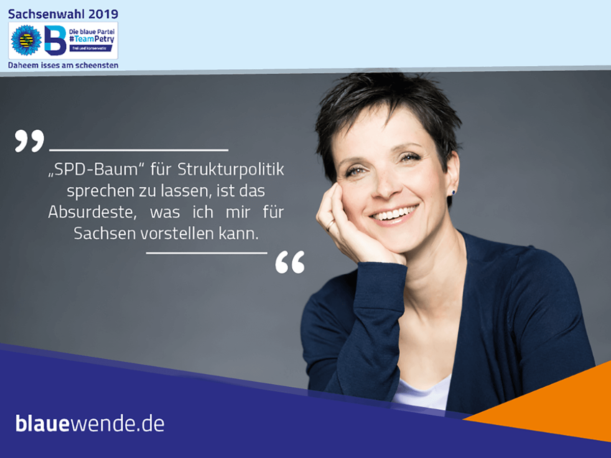 SPD-Baum für Strukturpolitik sprechen zu lassen, ist das Absurdeste, was ich mir für Sachsen vorstellen kann.