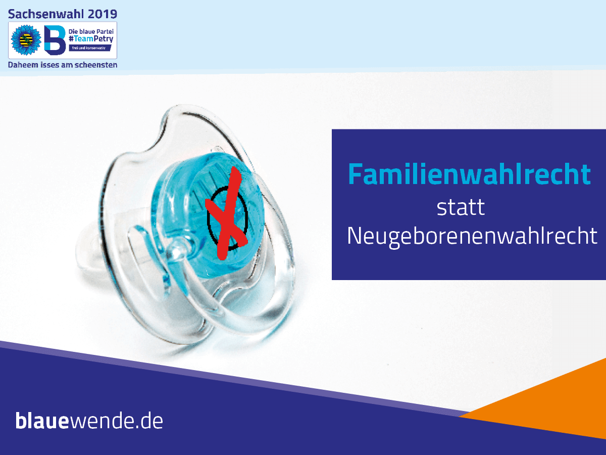 Familienwahlrecht statt Neugeborenenwahlrecht