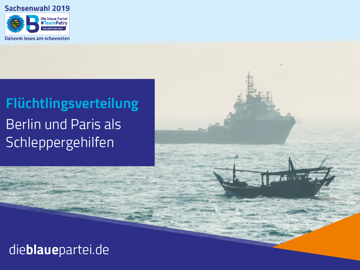 Flüchtlingsverteilung in Europa – Berlin und Paris als Schleppergehilfen