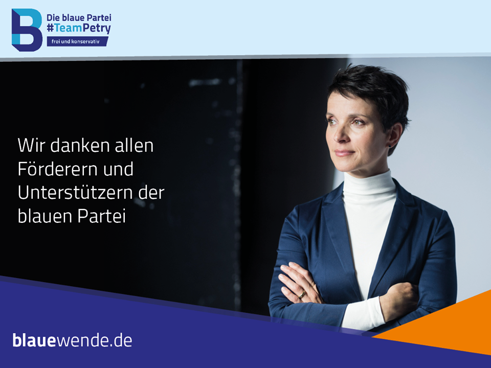 Parteitag beschließt Auflösung der Blauen Partei