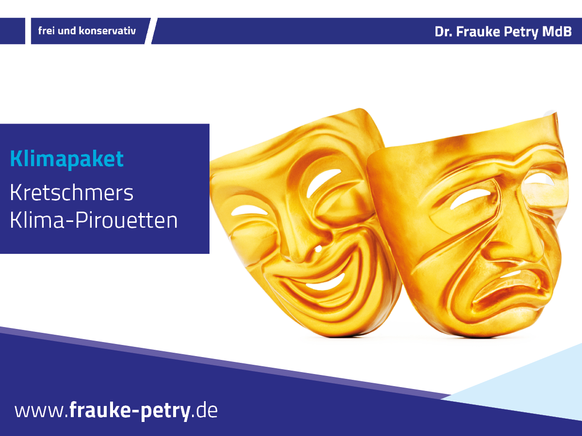 +++ Kretschmers Klima-Pirouetten +++