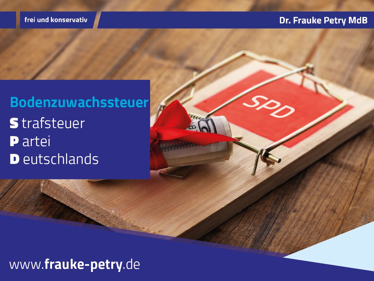 +++ Steht das „S“ in SPD für Strafsteuer!? +++