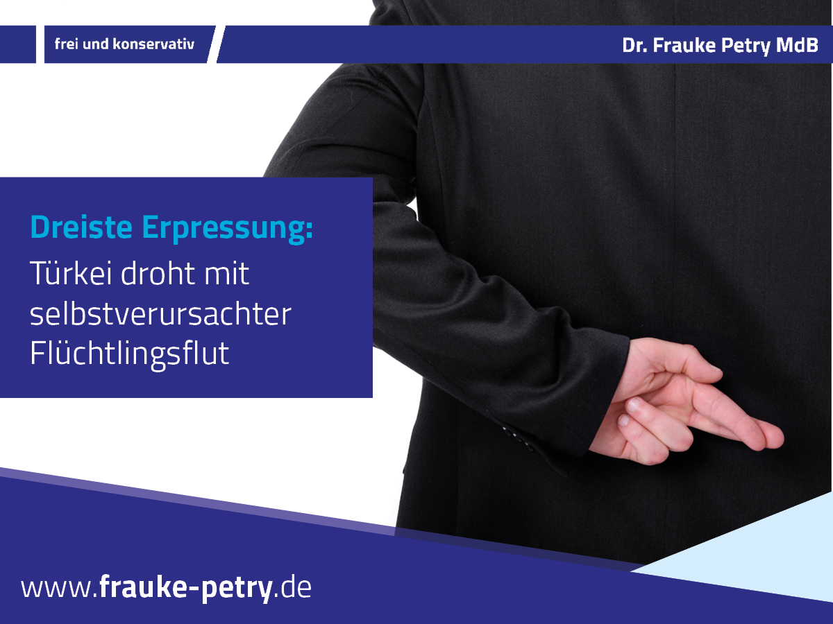 +++ Dreiste Erpressung: Türkei droht mit Flüchtlingsflut +++