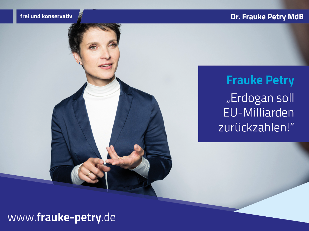 +++ Pressemitteilung | Frauke Petry MdB +++