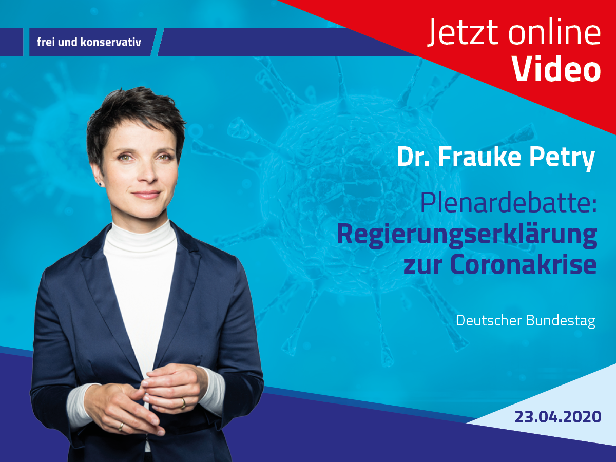 +++ Video: Regierungserklärung zu Corona +++