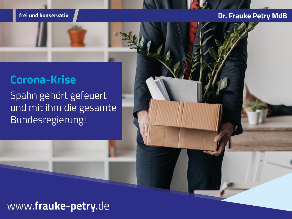 +++ Spahn gehört gefeuert und mit ihm die gesamte Bundesregierung +++