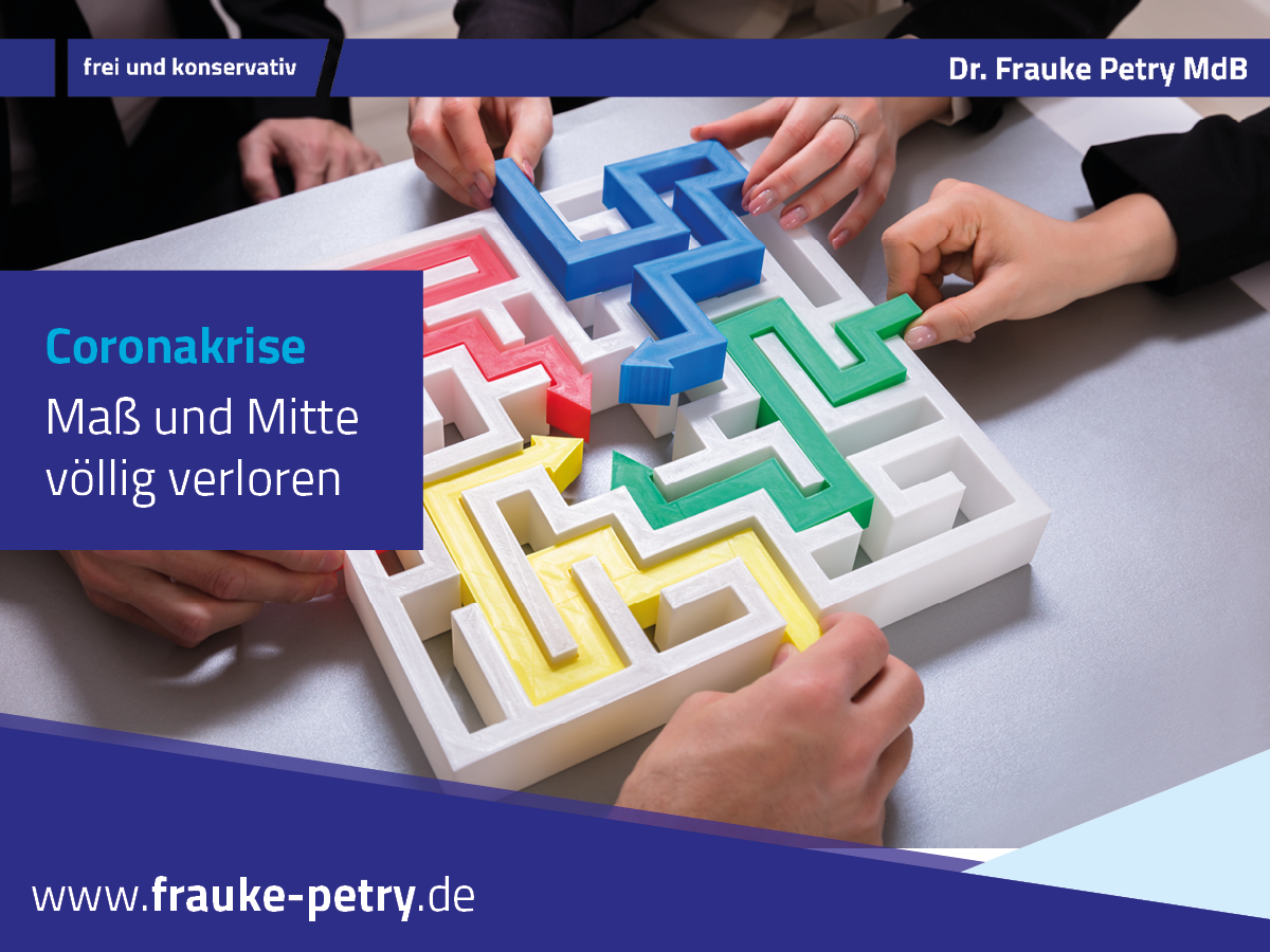 +++ Coronakrise: Maß und Mitte verloren +++