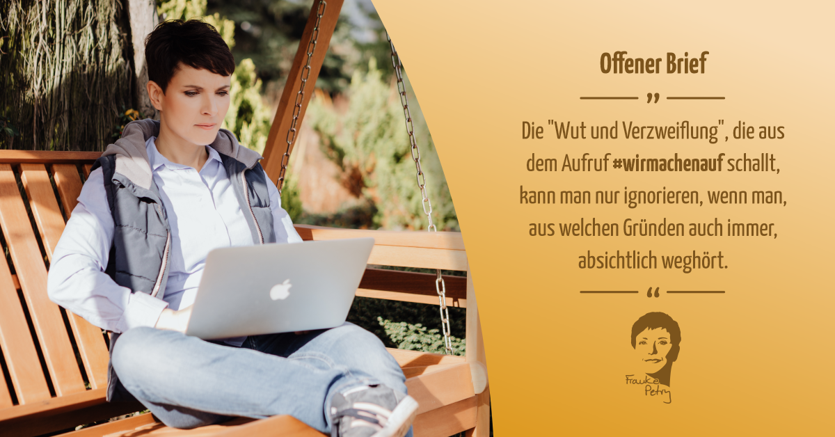 +++ OFFENER BRIEF AN EINE REDAKTEURIN DER SÄCHSISCHEN ZEITUNG +++