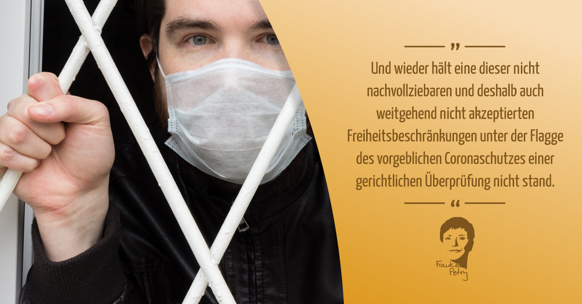 +++ Gericht kippt erneut „Coronaregeln“ +++