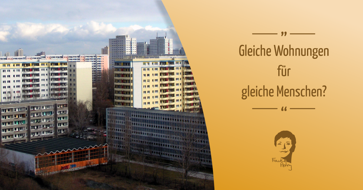 +++ Gleiche Wohnungen für gleiche Menschen +++